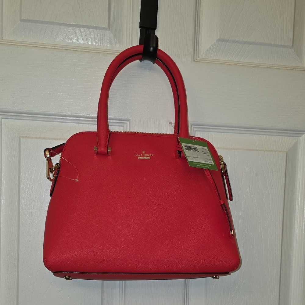 Kate Spade Vibrant Rosso Red Satchel